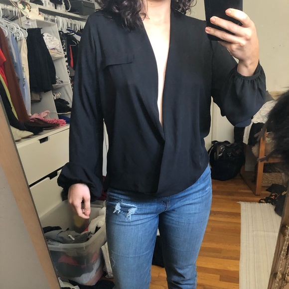 Lovely Day Wrap Top - Picture 3 of 3